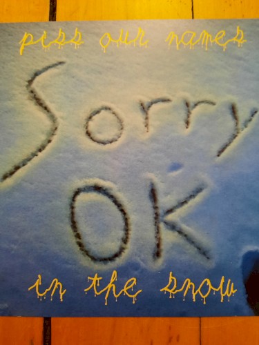 Sorry OK - Piss Our Names in the Snow