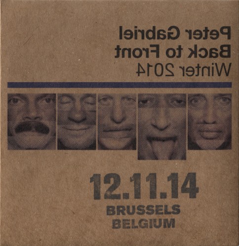 Back to Front Winter 2014: 12.11.14 Brussels, Belgium
