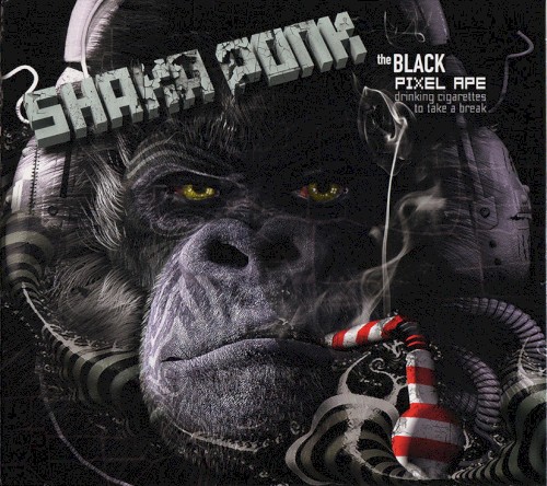The Black Pixel Ape (Drinking Cigarettes to Take a Break)