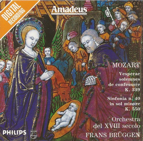 Vesperae solemnes de confessore, K. 339 / Symphony no. 40 in G minor, K. 550