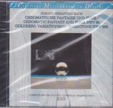 Chromatische Fantasie und Fuge d-moll BWV90 / Goldberg Variationen BWV988 (Otto Winter, Christiane Jaccottet)
