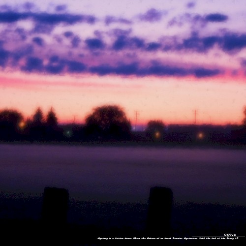 Mystery is a Fiction Genre Where the Nature of an Event Remains Mysterious Until the End of the Story LP