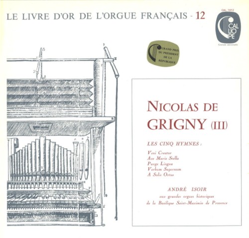 Le livre d'or de l'Orgue Français, vol. 12 - Les cinq hymnes