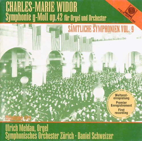Sämtliche Symphonien, Vol. 9: Symphonie g-Moll, op. 42 für Orgel und Orchester