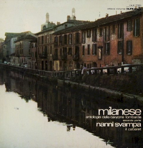 Milanese: Antologia della canzone lombarda, Seconda parte, Ottavo volume: Il cabaret