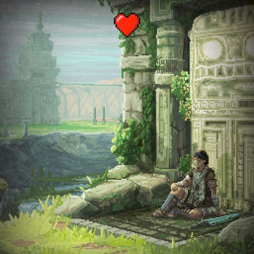 Shadow of the Colossus but it's lofi beats