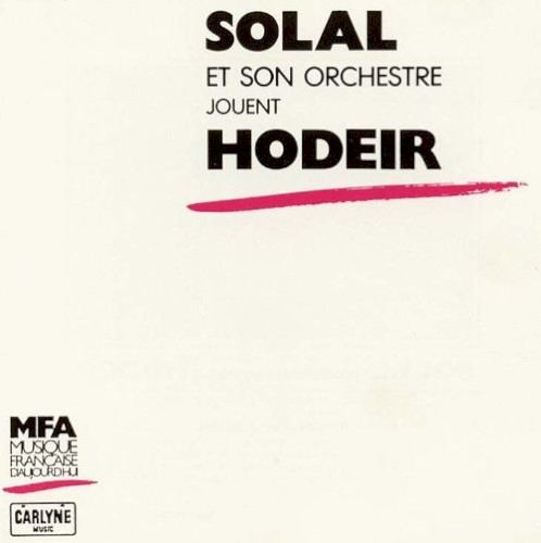 Solal et son orchestre jouent Hodeir