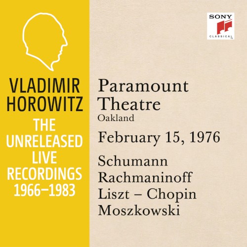 Vladimir Horowitz in Recital at Paramount Theatre Oakland February 15 1976