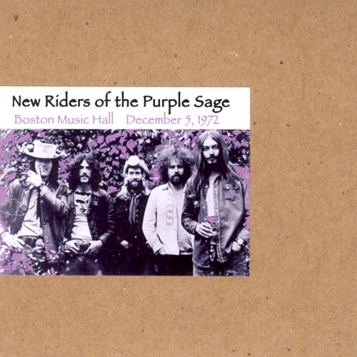 Boston Music Hall, Boston, MA Dec 5 1972