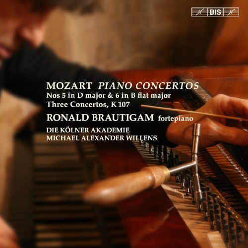 Piano Concertos nos. 5 in D major / 6 in B-flat major / Three Concertos, K. 107