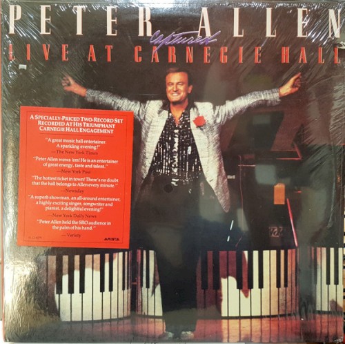 Peter Allen Captured Live at Carnegie Hall
