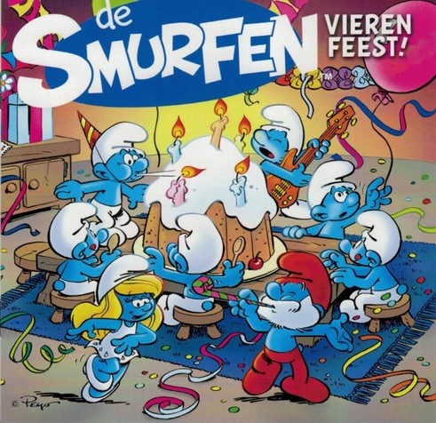 De Smurfen vieren feest!