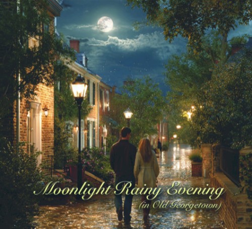 Moonlight Rainy Evening (in Old Georgetown)