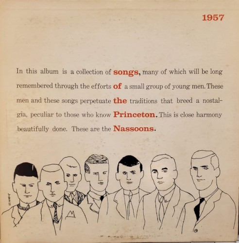 Songs of the Princeton Nassoons 1957