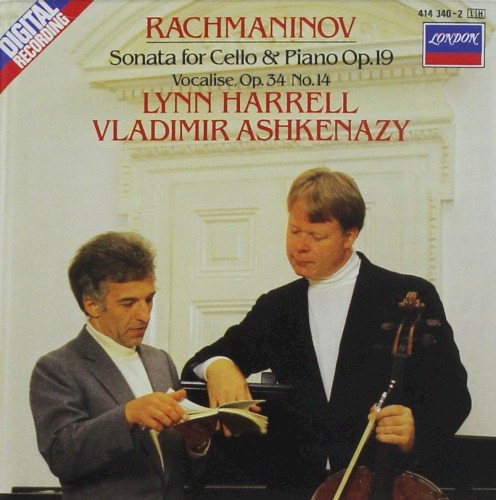 Sonata for Cello & Piano op. 19 / Vocalise op. 34 no. 14