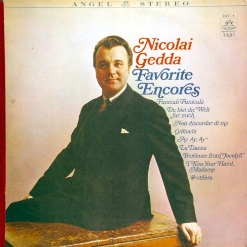 Nicolai Gedda Favorite Encores