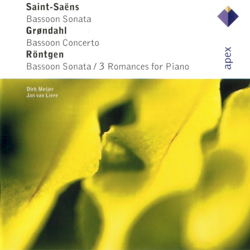 Saint‐Saëns: Bassoon Sonata / Grøndahl: Bassoon Concerto / Röntgen: Bassoon Sonata & 3 Romances for Piano