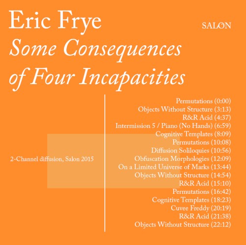 Some Consequences of Four Incapacities
