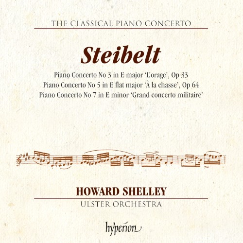 Piano Concerto no. 3 in E major "L'Orage", op. 33 / Piano Concerto no. 5 in E-flat major "À la chasse", op. 63 / Piano Concerto no. 7 in E minor "Grand concerto militaire"