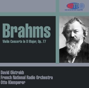 Brahms Violin Concerto - D. Oïstrakh, violin - Klemperer French National Radio Orchestra