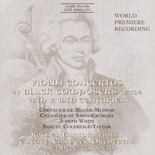 Violin Concertos by Black Composers of the 18th and 19th Centuries