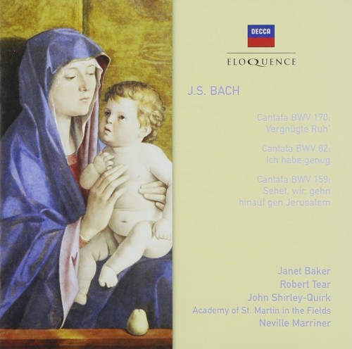 Cantatas nos. 170, 82 & 159