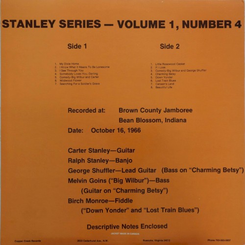 Stanley Series, Vol. 1 No. 4