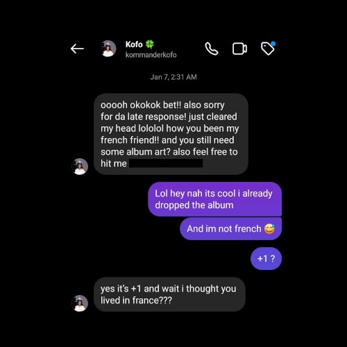 She Thinks Im French
