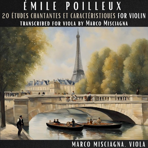 20 Études chantantes et caractéristiques for Violin, Transcribed for Viola by Marco Misciagna