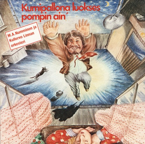 Kumipallona luokses pompin ain'