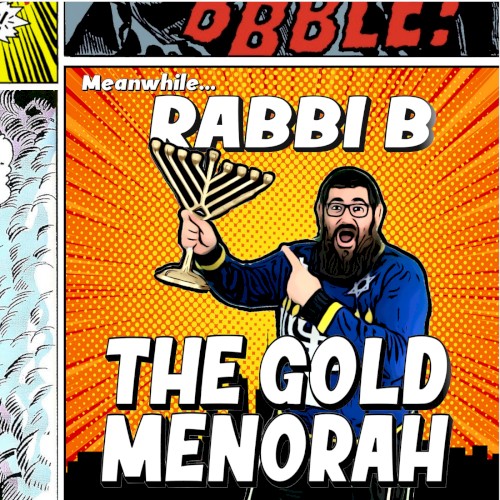 The Gold Menorah