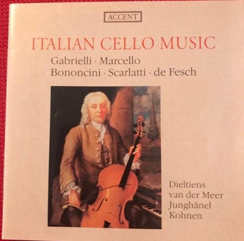 Italian Cello Music