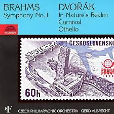 Brahms: Symphony no. 1 / Dvořák: In Nature’s Realm / Carnival / Othello