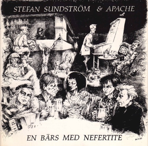 En bärs med Nefertite