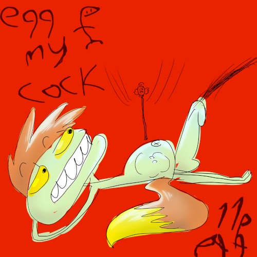 egg my cock