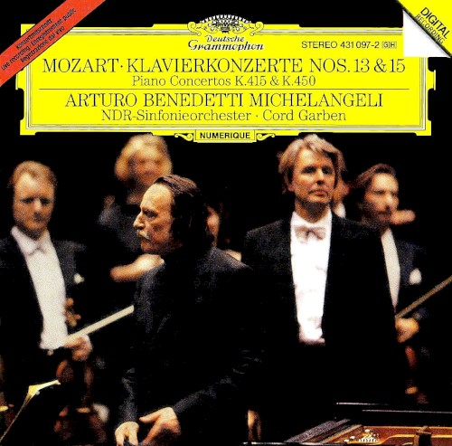 Klavierkonzerte Nos. 13 & 15 - Piano Concertos K. 415 & K. 450