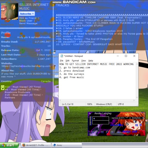 SILLIER INTERNET MUSIC