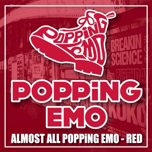 ALMOST ALL POPPiNG EMO‐RED