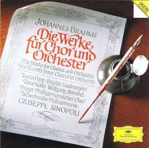Die Werke für Chor und Orchester