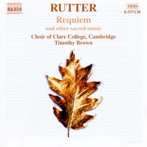 Requiem and Other Sacred Music