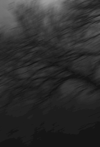 Darkness draped around my eyes