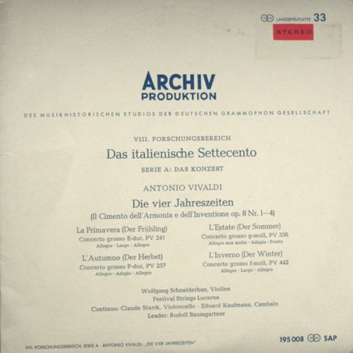 Die vier Jahreszeiten