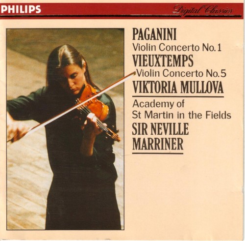 Paganini: Violin Concerto no. 1 / Vieuxtemps: Violin Concerto no. 5