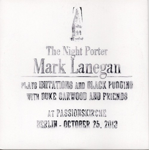The Night Porter: Plays Imitations and Black Pudding