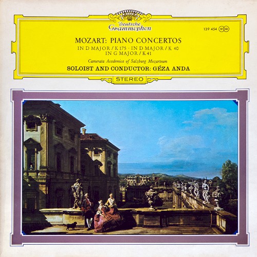 Piano Concertos in D-Major K 175 / G-Major K 40 / D-Major K 41