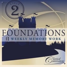 Foundations Cycle 2, Vol. 1 - Weekly Memory Work