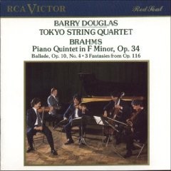 Piano Quintet in F minor / Ballade op. 10 no. 4 / 3 Fantasies from op. 116