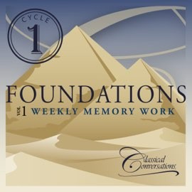 Foundations Cycle 1, Vol. 1 - Weekly Memory Work