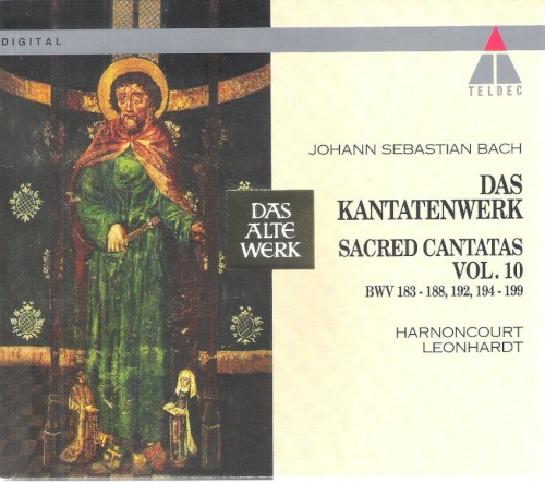 Das Kantatenwerk: Sacred Cantatas, Vol. 10: BWV 183-188, 192, 194-199
