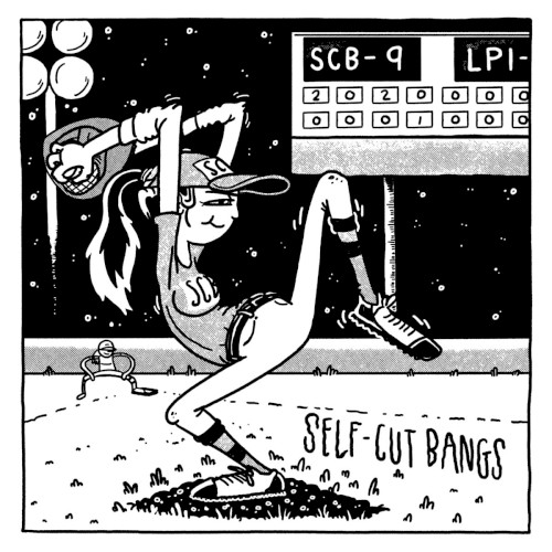 Self-Cut Bangs